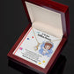Thanks to Nurse Caregivers Alluring Ribbon Necklace-Express Your Love Gifts