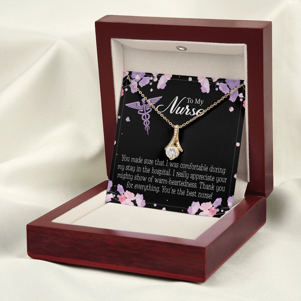 You're the Best Nurse Alluring Ribbon Necklace-Express Your Love Gifts