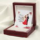 You Are The Missing Piece to My Heart Alluring Ribbon Necklace-Express Your Love Gifts