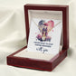Never Stop Making Memories Alluring Ribbon Necklace-Express Your Love Gifts