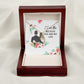 I Love You Because You Are My Life Alluring Ribbon Necklace-Express Your Love Gifts