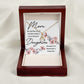 Mom No One Has Tell Me Alluring Ribbon Necklace-Express Your Love Gifts