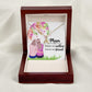 Mum Always my Mother Alluring Ribbon Necklace-Express Your Love Gifts