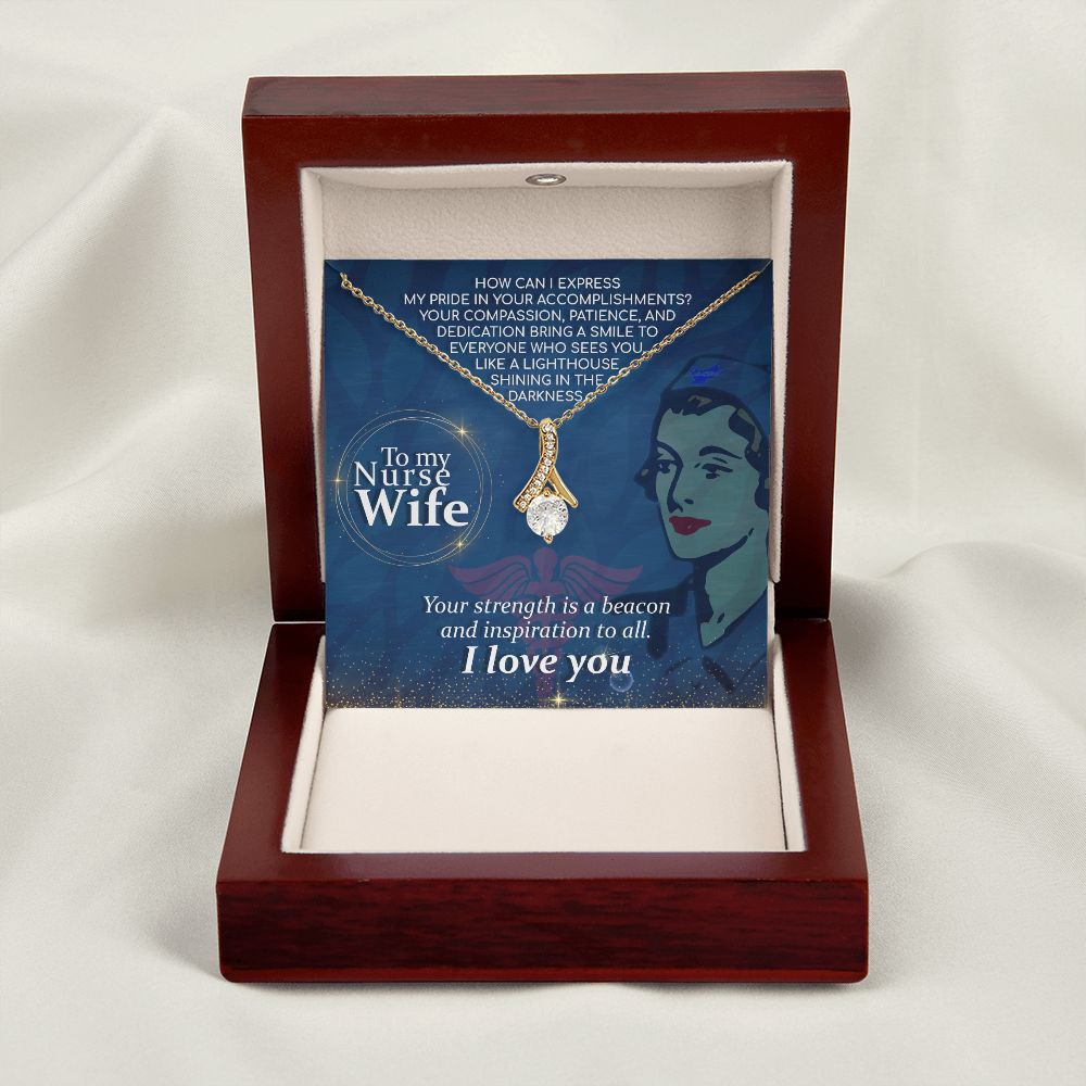 How Can I Alluring Ribbon Necklace-Express Your Love Gifts