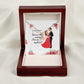 You Are The Missing Piece to My Heart Alluring Ribbon Necklace-Express Your Love Gifts