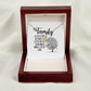 Family Alluring Ribbon Necklace-Express Your Love Gifts