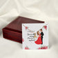 You Are The Missing Piece to My Heart Alluring Ribbon Necklace-Express Your Love Gifts