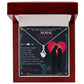 For the most wonderful nurse girlfriend Alluring Ribbon Necklace-Express Your Love Gifts