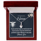 You Don't Go Unnoticed Alluring Ribbon Necklace-Express Your Love Gifts