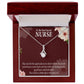 Special Nurse Alluring Ribbon Necklace-Express Your Love Gifts