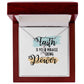Faith Alluring Ribbon Necklace-Express Your Love Gifts
