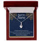 Thank You Nurse Alluring Ribbon Necklace-Express Your Love Gifts