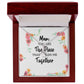 Mum You Are The Piece Alluring Ribbon Necklace-Express Your Love Gifts