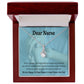 Nurse Thank You Alluring Ribbon Necklace-Express Your Love Gifts
