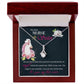 My Dear Nurse Sister Alluring Ribbon Necklace-Express Your Love Gifts