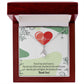 Thank You Necklace Medical Alluring Ribbon Necklace-Express Your Love Gifts