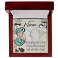 An Amazing Nurse Alluring Ribbon Necklace-Express Your Love Gifts