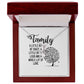 Family Alluring Ribbon Necklace-Express Your Love Gifts