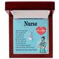 RN Nurse Gift Alluring Ribbon Necklace-Express Your Love Gifts