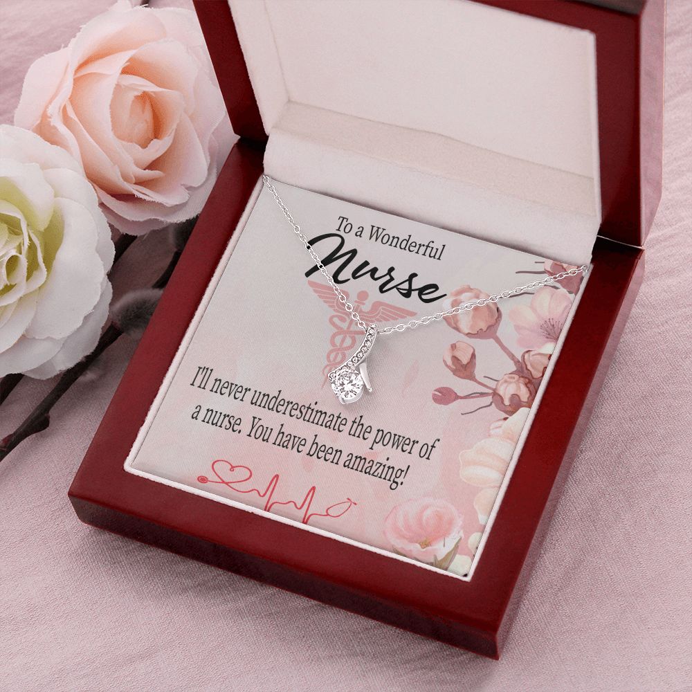 Amazing Nurse Alluring Ribbon Necklace-Express Your Love Gifts