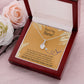 Thank You Nurse Gift Alluring Ribbon Necklace-Express Your Love Gifts