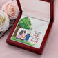 To The World You Are a Mother Alluring Ribbon Necklace-Express Your Love Gifts