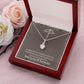Medical Hero Appreciation Alluring Ribbon Necklace-Express Your Love Gifts