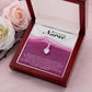 Inspirational Message for Nurse Alluring Ribbon Necklace-Express Your Love Gifts