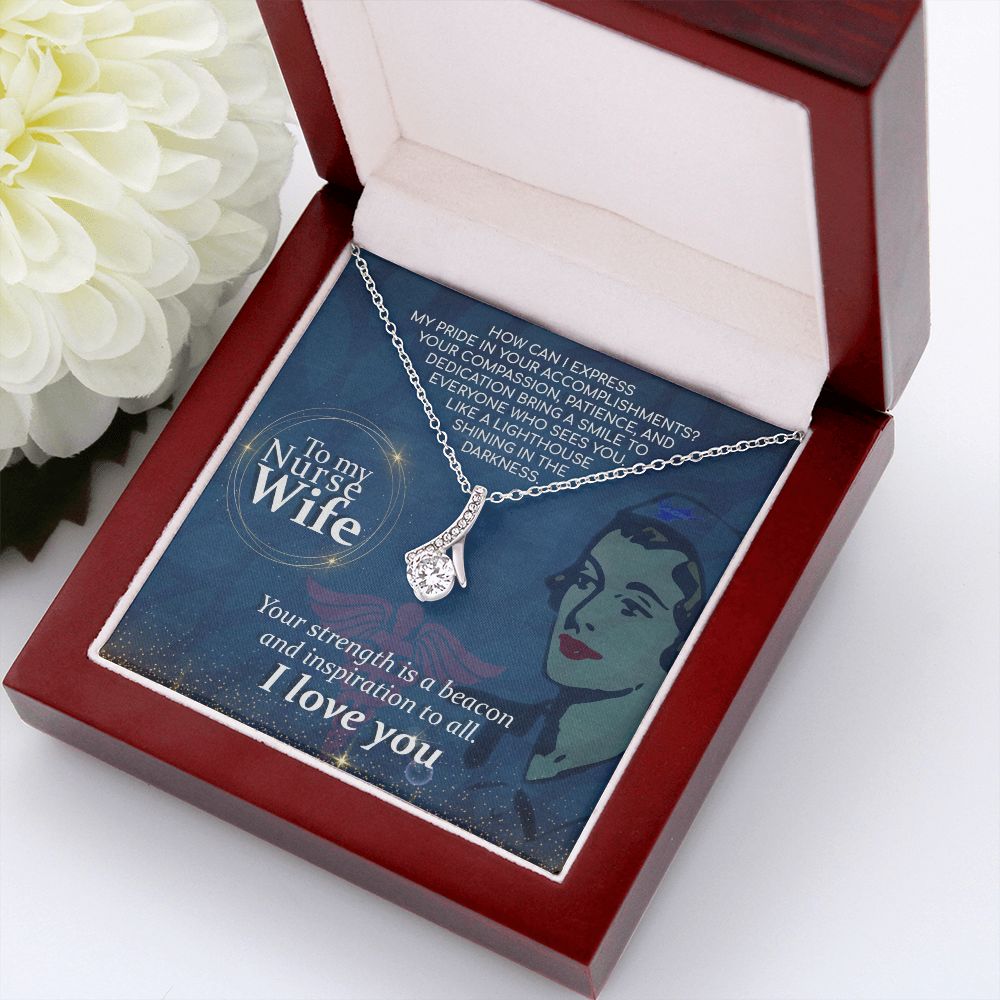 How Can I Alluring Ribbon Necklace-Express Your Love Gifts