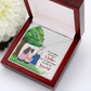 To The World You Are a Mother Alluring Ribbon Necklace-Express Your Love Gifts