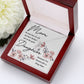 Mom No One Has Tell Me Alluring Ribbon Necklace-Express Your Love Gifts