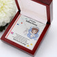 Thanks to Nurse Caregivers Alluring Ribbon Necklace-Express Your Love Gifts