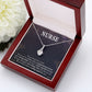 Caring Angel Nurse Alluring Ribbon Necklace-Express Your Love Gifts