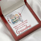 Girl Stole My Haert Calls Me Grandma Alluring Ribbon Necklace-Express Your Love Gifts