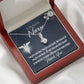 You Don't Go Unnoticed Alluring Ribbon Necklace-Express Your Love Gifts