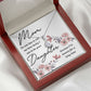 Mom No One Has Tell Me Alluring Ribbon Necklace-Express Your Love Gifts