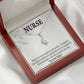 Gift For Healthcare Workers Alluring Ribbon Necklace-Express Your Love Gifts