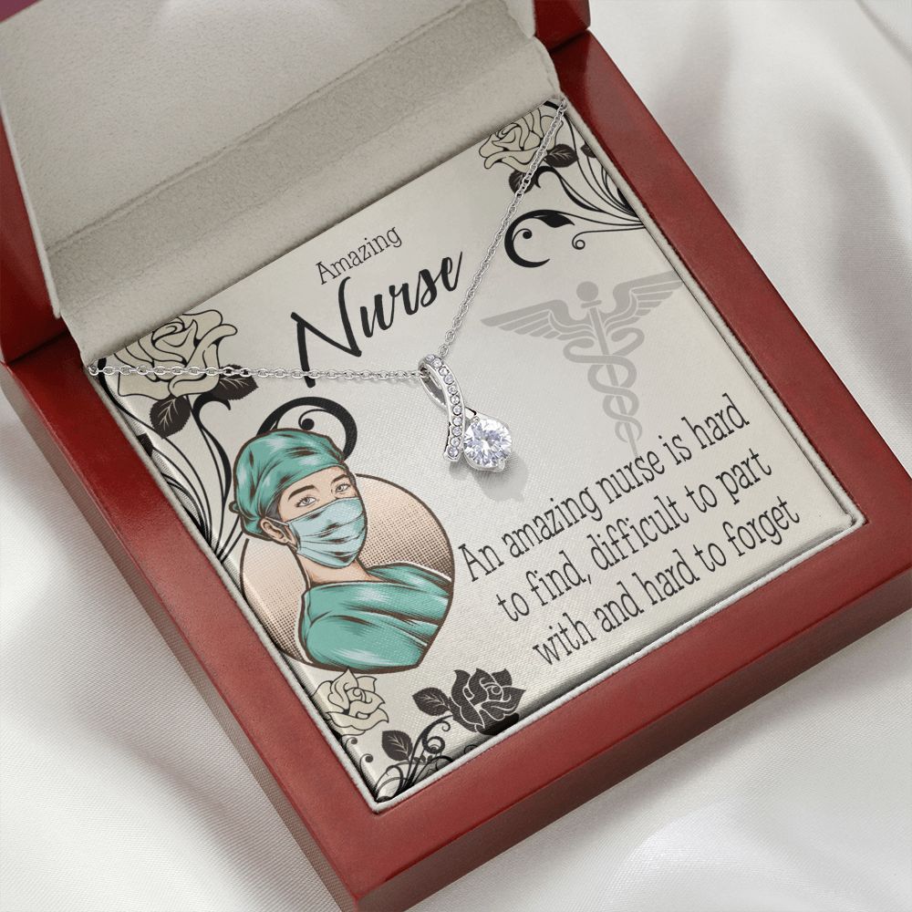 An Amazing Nurse Alluring Ribbon Necklace-Express Your Love Gifts