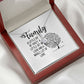 Family Alluring Ribbon Necklace-Express Your Love Gifts