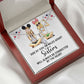 Sisters Connected by The Heart Alluring Ribbon Necklace-Express Your Love Gifts
