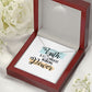 Faith Alluring Ribbon Necklace-Express Your Love Gifts