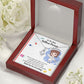 Thanks to Nurse Caregivers Alluring Ribbon Necklace-Express Your Love Gifts