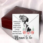 Mama To Be Alluring Ribbon Necklace-Express Your Love Gifts