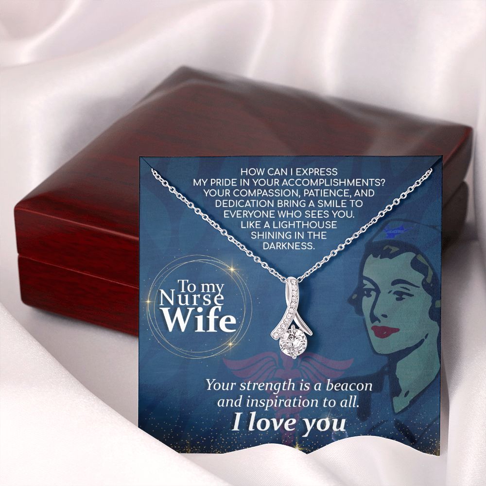 How Can I Alluring Ribbon Necklace-Express Your Love Gifts