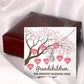 Grandchildren the Greatest Blessing Alluring Ribbon Necklace-Express Your Love Gifts