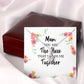 Mum You Are The Piece Alluring Ribbon Necklace-Express Your Love Gifts
