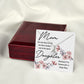 Mom No One Has Tell Me Alluring Ribbon Necklace-Express Your Love Gifts