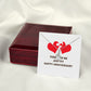 Together We Just Fit Alluring Ribbon Necklace-Express Your Love Gifts