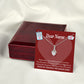 Thank You Ideas Nurses and Caregivers Alluring Ribbon Necklace-Express Your Love Gifts