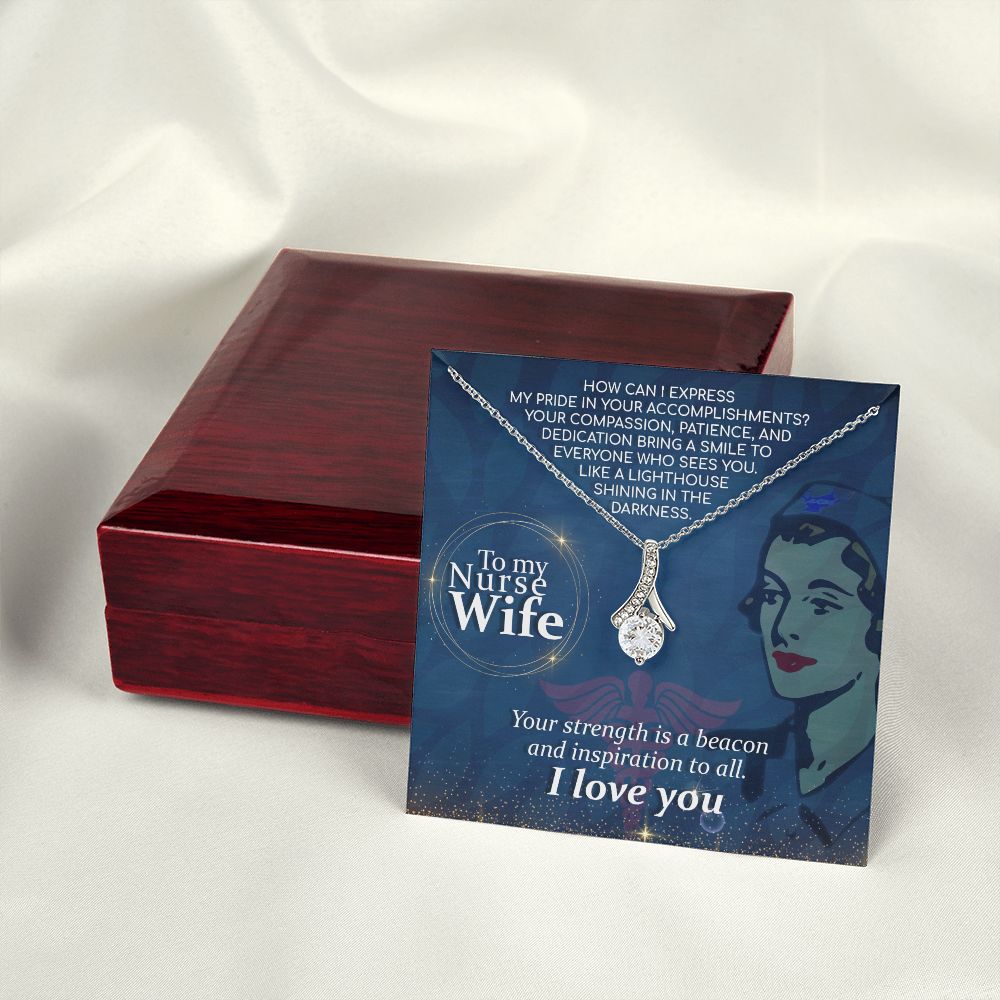 How Can I Alluring Ribbon Necklace-Express Your Love Gifts